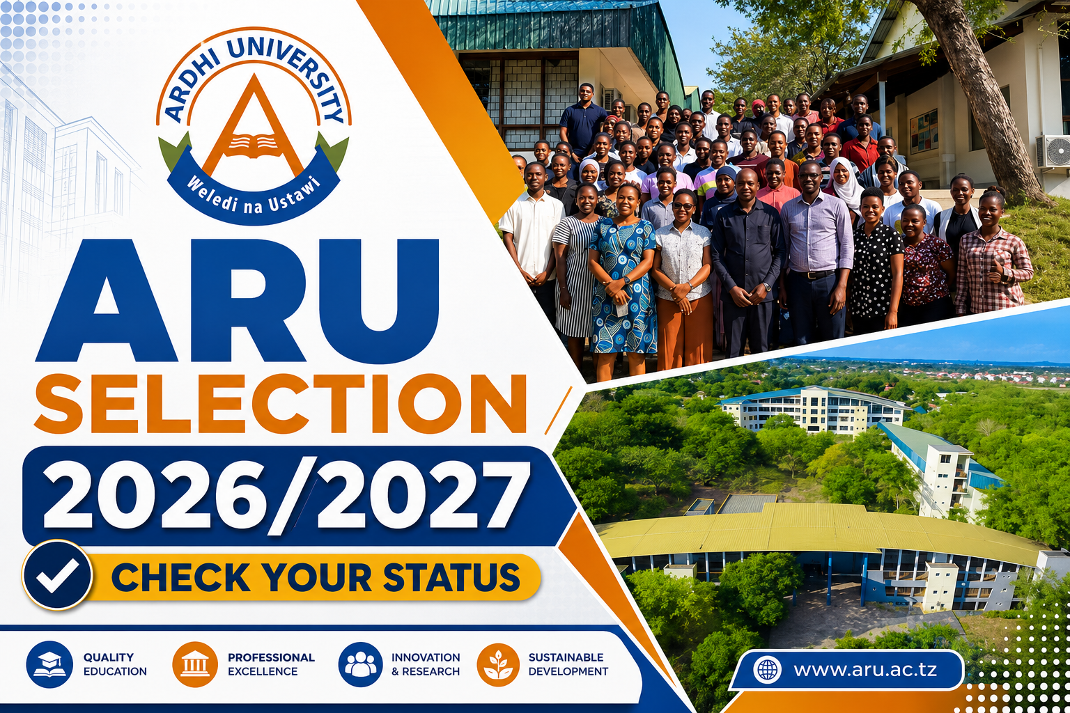 ARU Selection 2026/2027