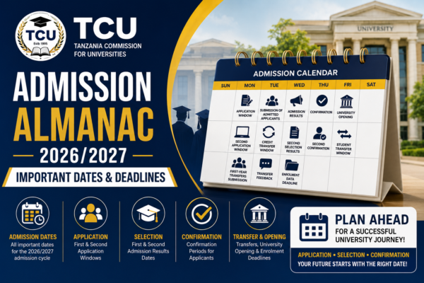 TCU Admission Almanac 2026/2027