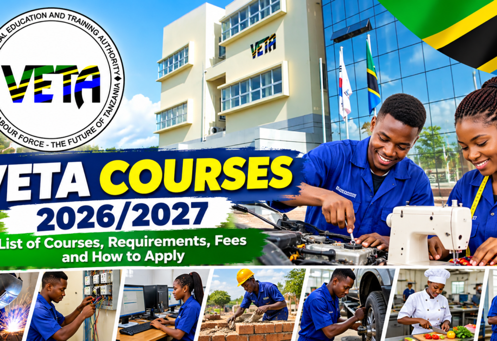 Potential VETA Courses in Tanzania 2026/2027